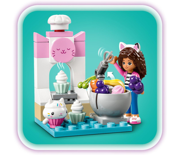 LEGO Koci domek Gabi 10785 Pieczenie tortu z Łakotkiem - 1159398 - zdjęcie 8